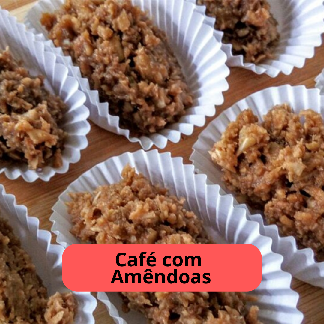 cafe com amendoas